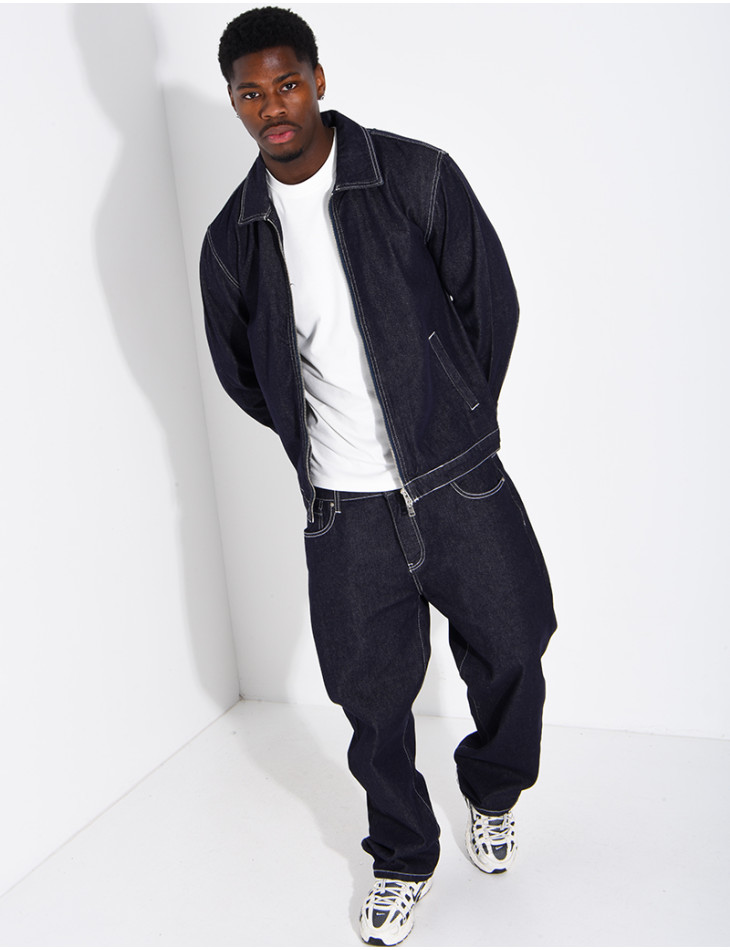 Ensemble en jeans pantalon et veste