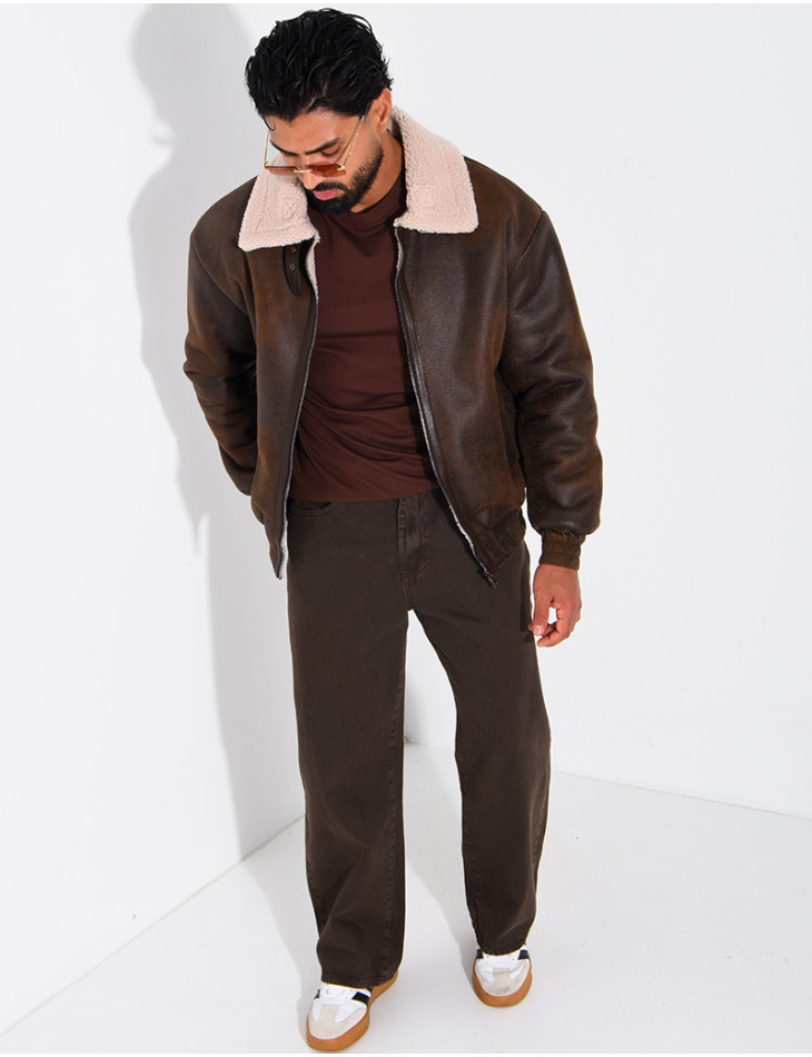 Men’s plain denim jeans