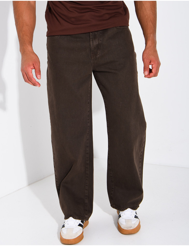 Men’s plain denim jeans