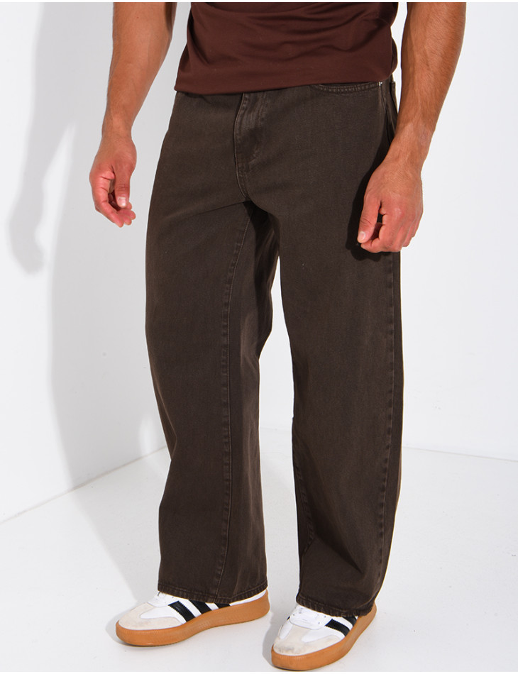 Men’s plain denim jeans