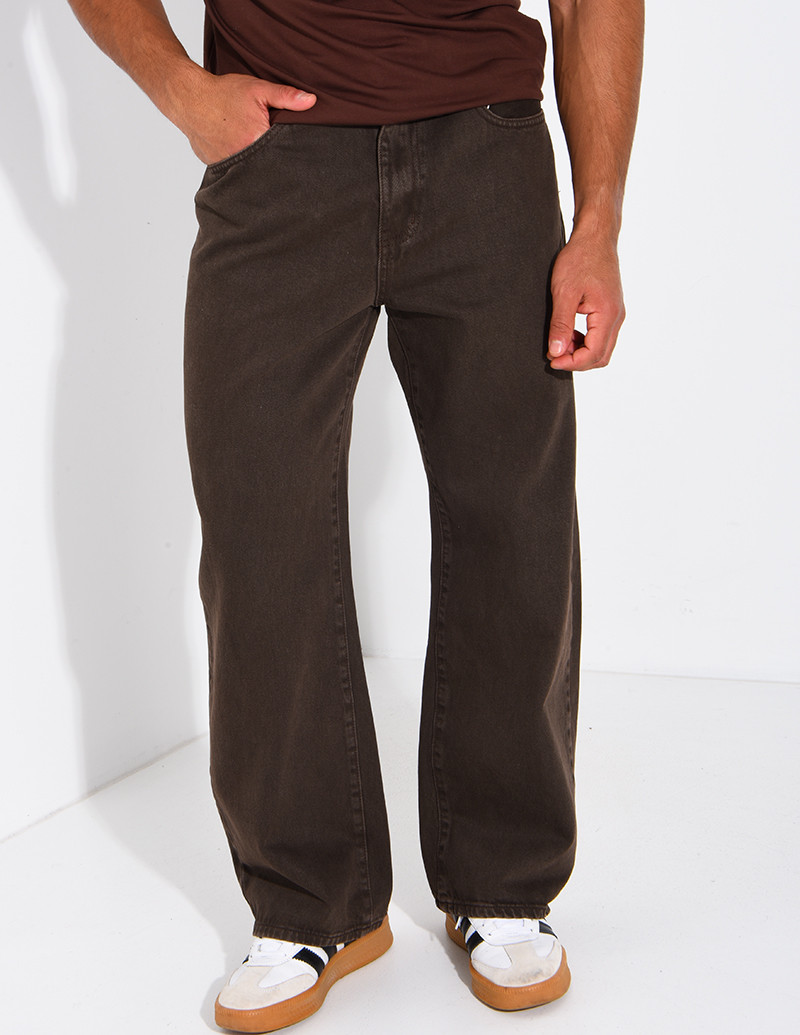Men’s plain denim jeans