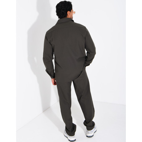 Ensemble pantalon et chemise manches longues