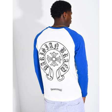 Langärmliges T-Shirt mit Schriftzug