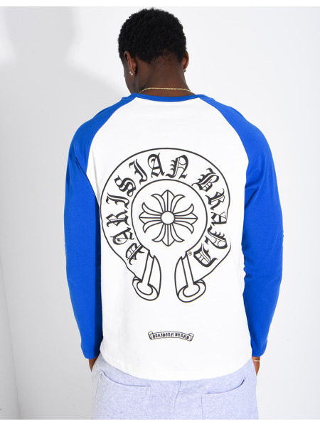Langärmliges T-Shirt mit Schriftzug