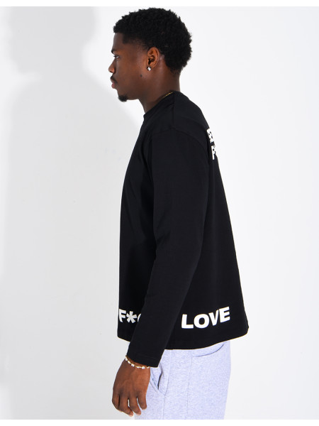 T-shirt manches longues "F*CK "