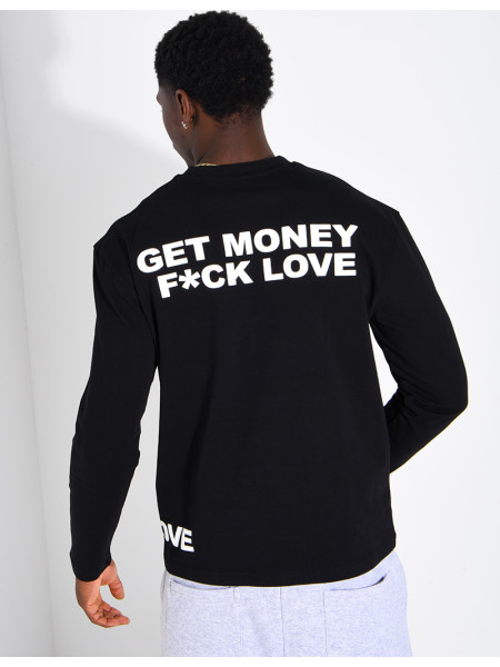 T-shirt manches longues "F*CK "