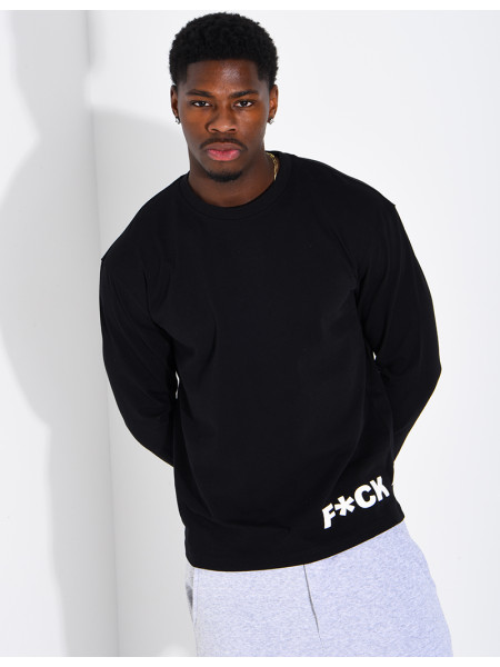 T-shirt manches longues "F*CK "