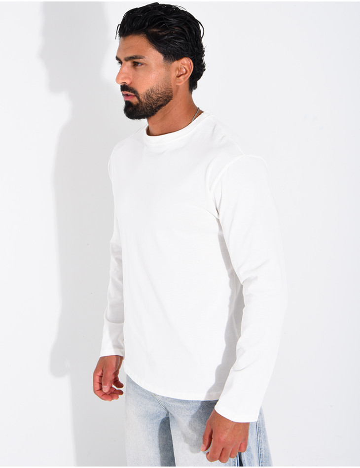 Schlichtes Langarmshirt