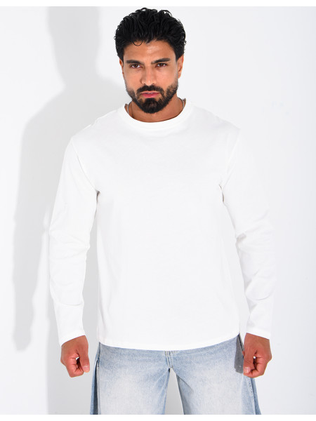 Schlichtes Langarmshirt