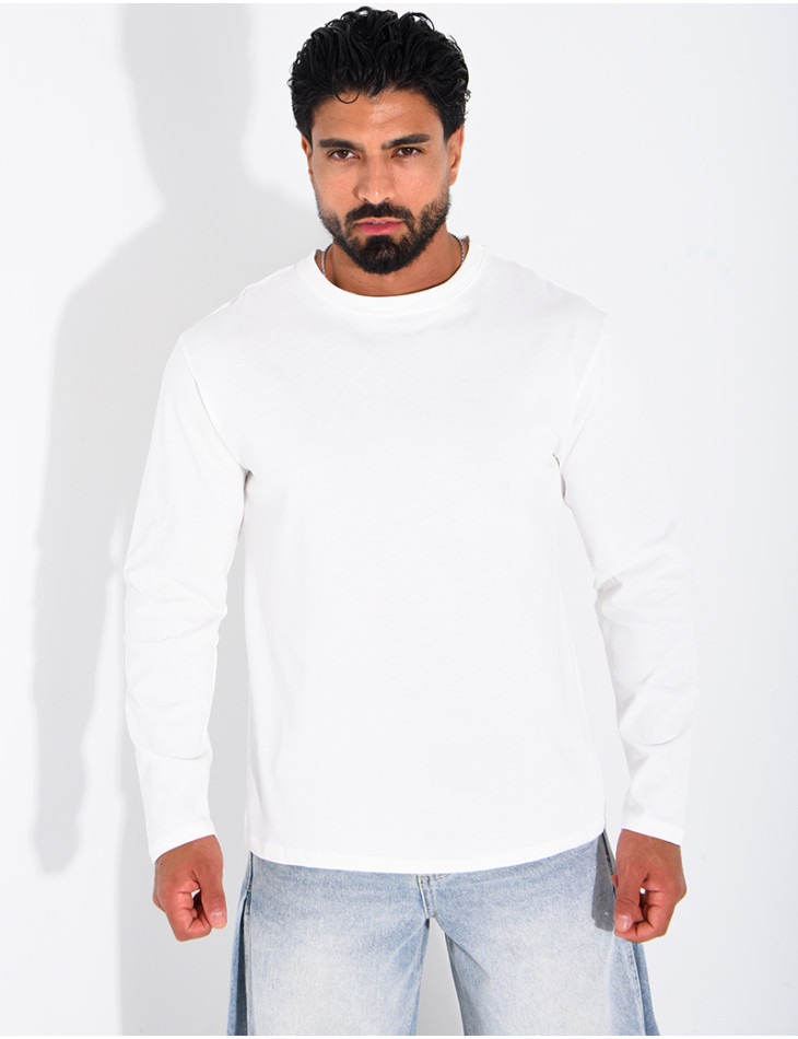 Schlichtes Langarmshirt