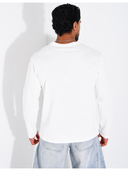 Schlichtes Langarmshirt