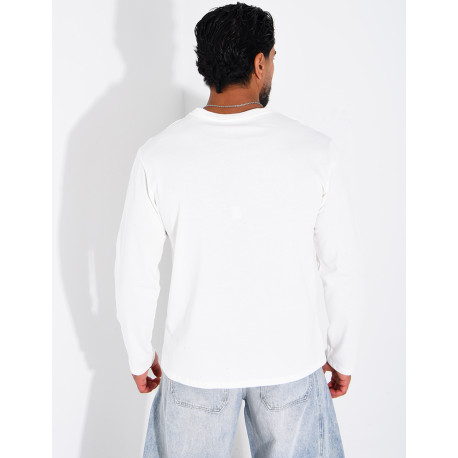 Schlichtes Langarmshirt