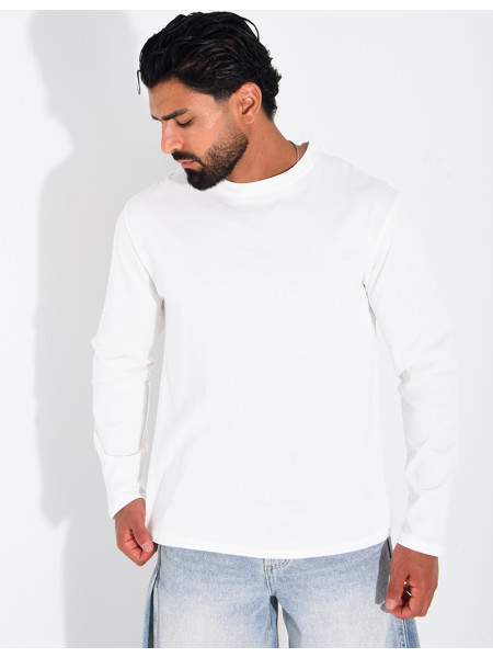 Schlichtes Langarmshirt