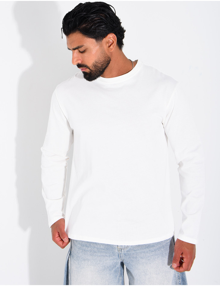 Schlichtes Langarmshirt