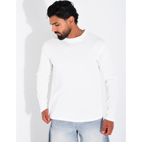 Schlichtes Langarmshirt