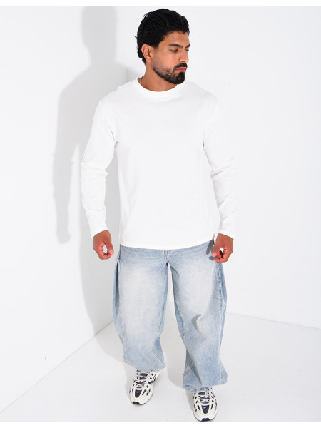 Schlichtes Langarmshirt