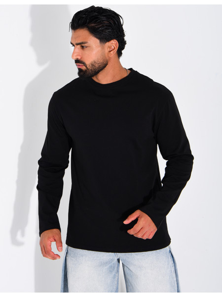 Schlichtes Langarmshirt