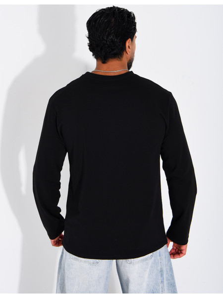 Schlichtes Langarmshirt