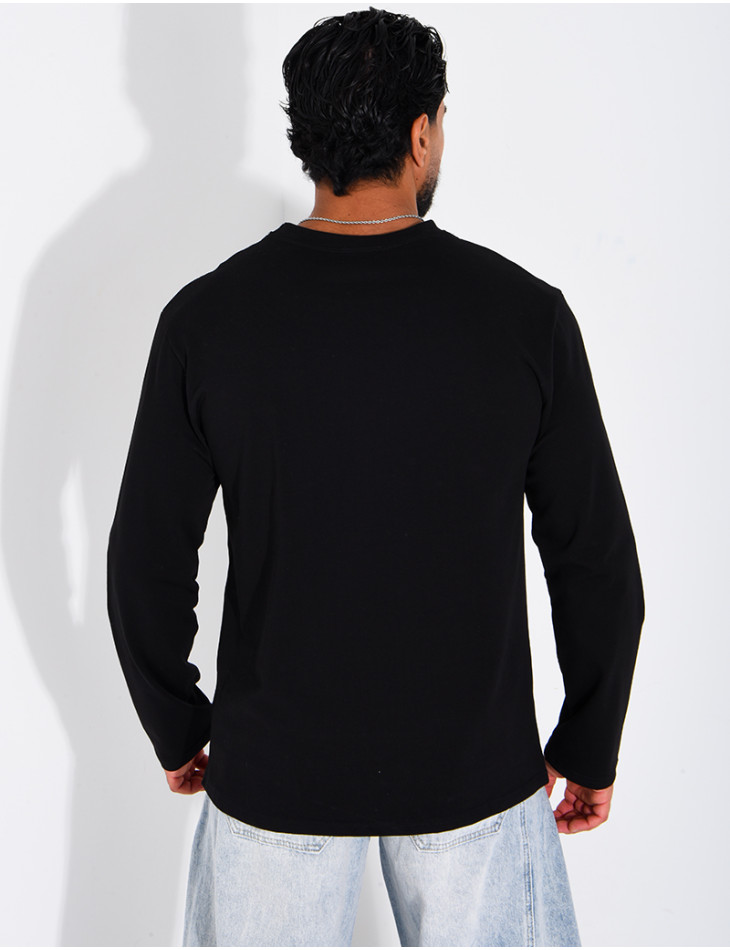 Schlichtes Langarmshirt