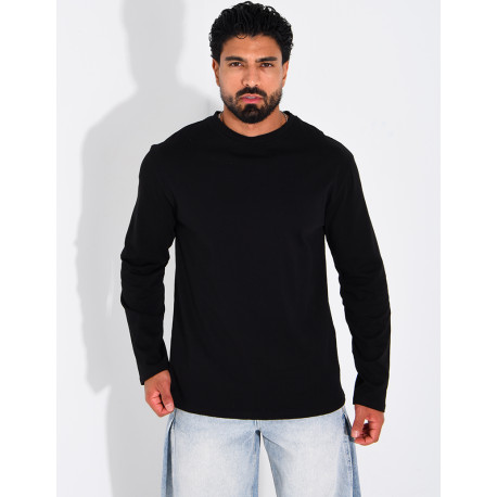 Schlichtes Langarmshirt