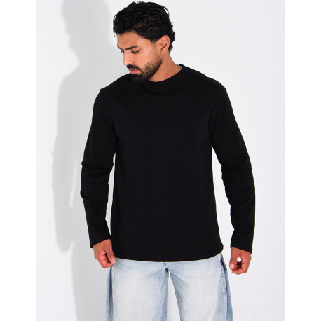 Schlichtes Langarmshirt