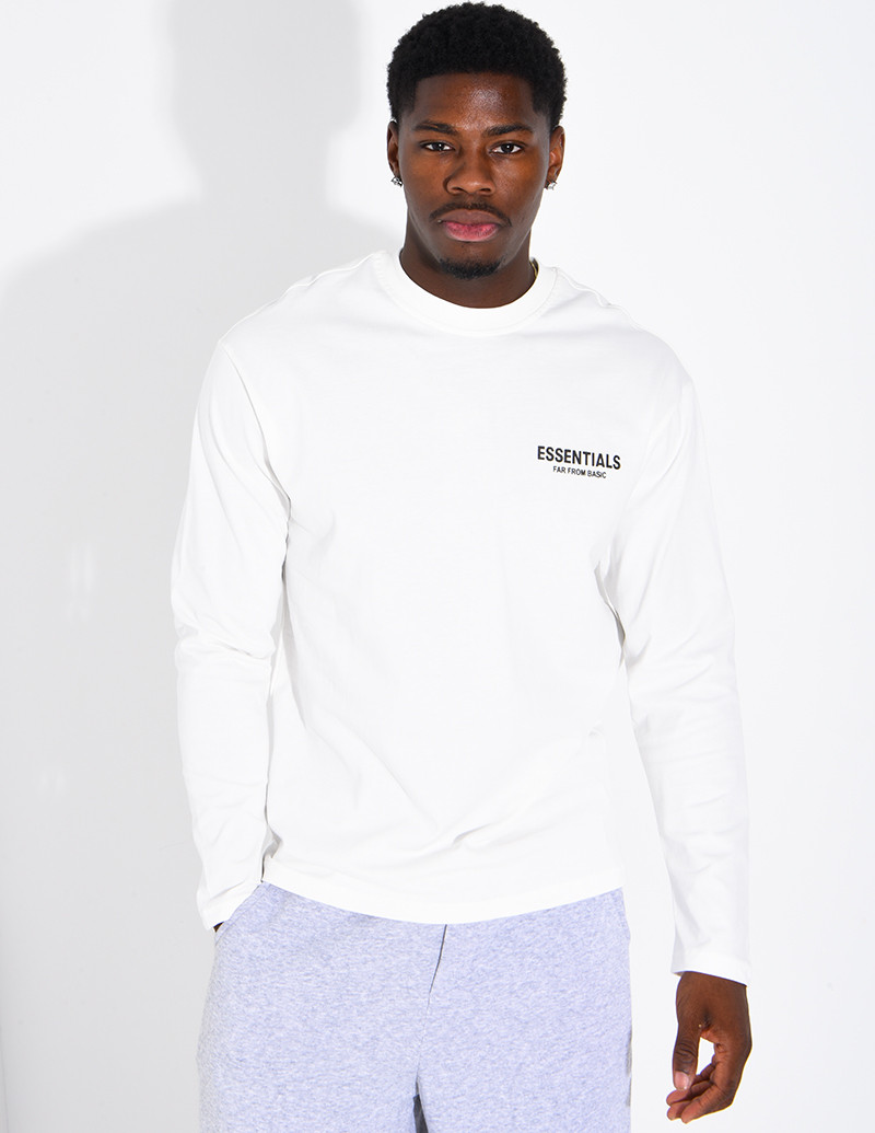 "Essentials" long-sleeved...