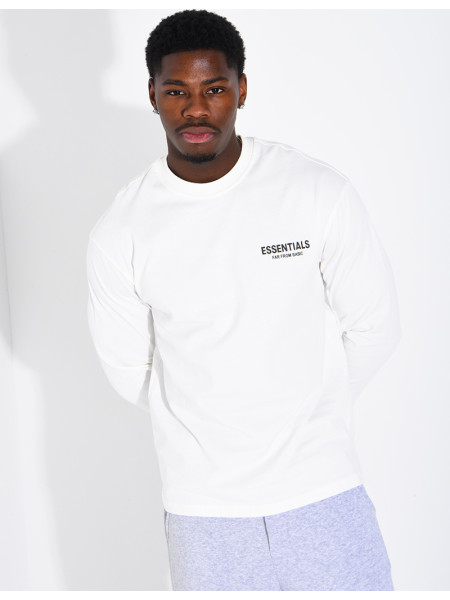 "Essentials" long-sleeved T-shirt