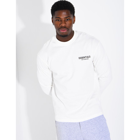 "Essentials" long-sleeved T-shirt