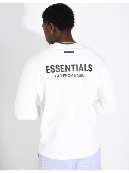 "Essentials" long-sleeved T-shirt