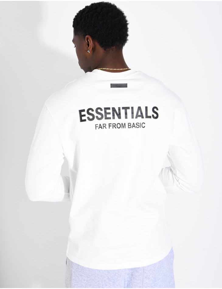 "Essentials" long-sleeved T-shirt