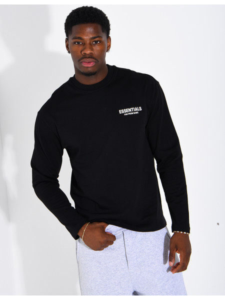"Essentials" long-sleeved T-shirt