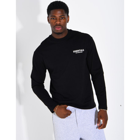 "Essentials" long-sleeved T-shirt