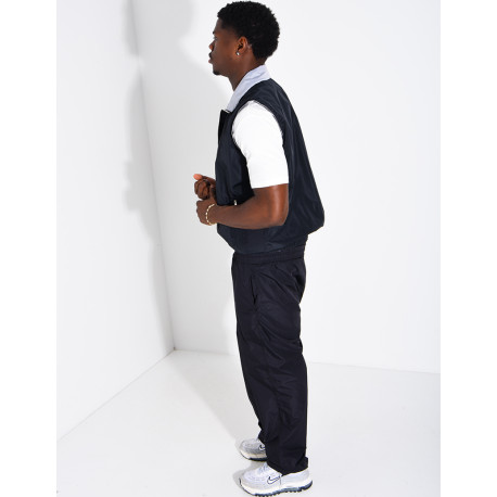 Ensemble en tissu imperméable pantalon et veste sans manches réversible