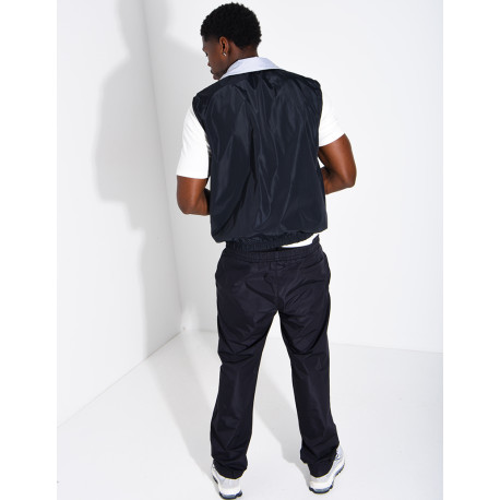 Ensemble en tissu imperméable pantalon et veste sans manches réversible