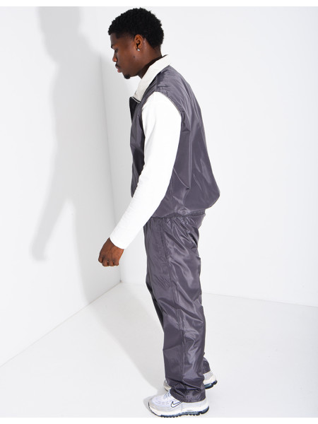 Ensemble en tissu imperméable pantalon et veste sans manches réversible