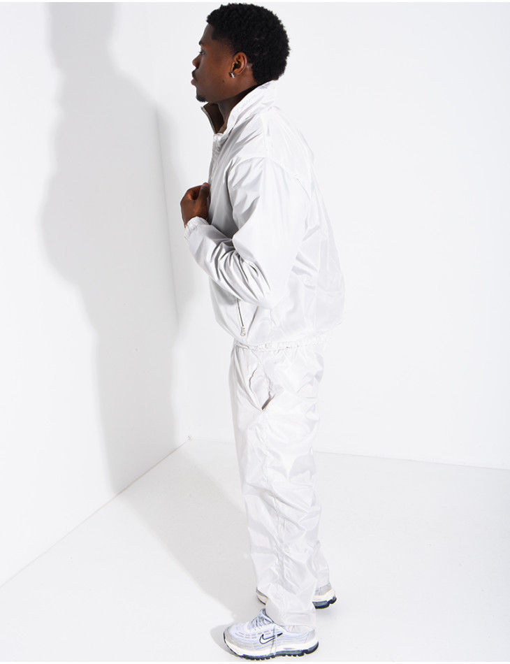 Ensemble en tissu imperméable pantalon et veste réversible