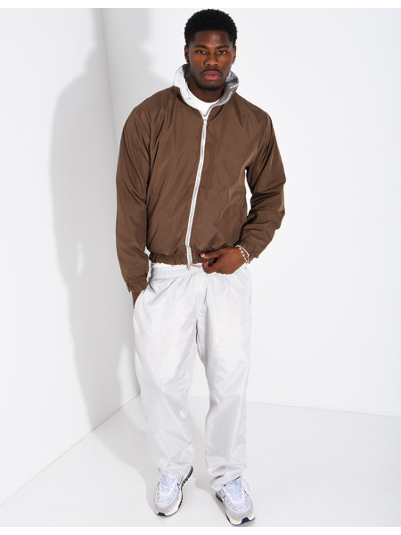 Ensemble en tissu imperméable pantalon et veste réversible