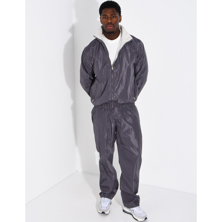 Ensemble en tissu imperméable pantalon et veste réversible