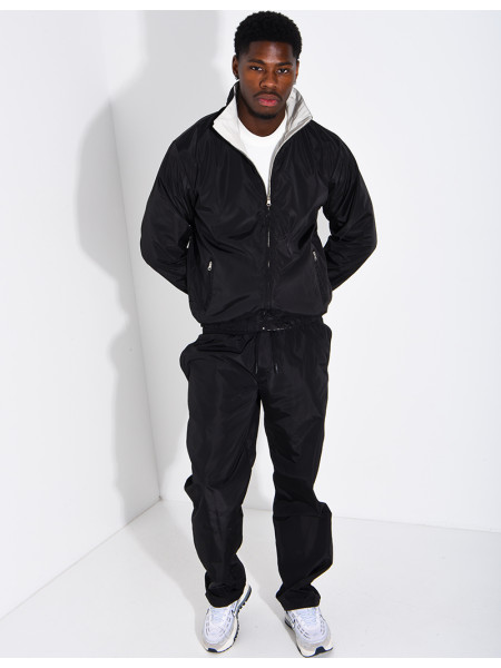Ensemble en tissu imperméable pantalon et veste réversible