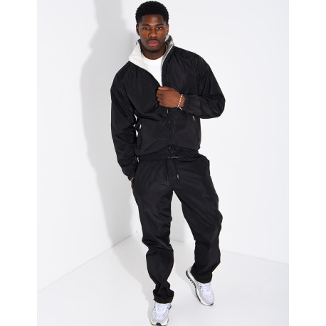 Ensemble en tissu imperméable pantalon et veste réversible