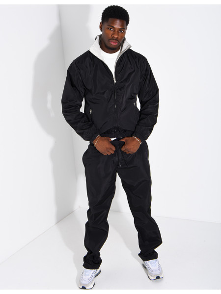 Ensemble en tissu imperméable pantalon et veste réversible