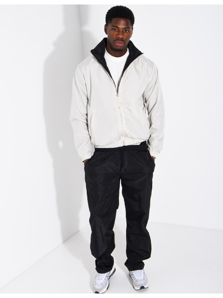 Ensemble en tissu imperméable pantalon et veste réversible