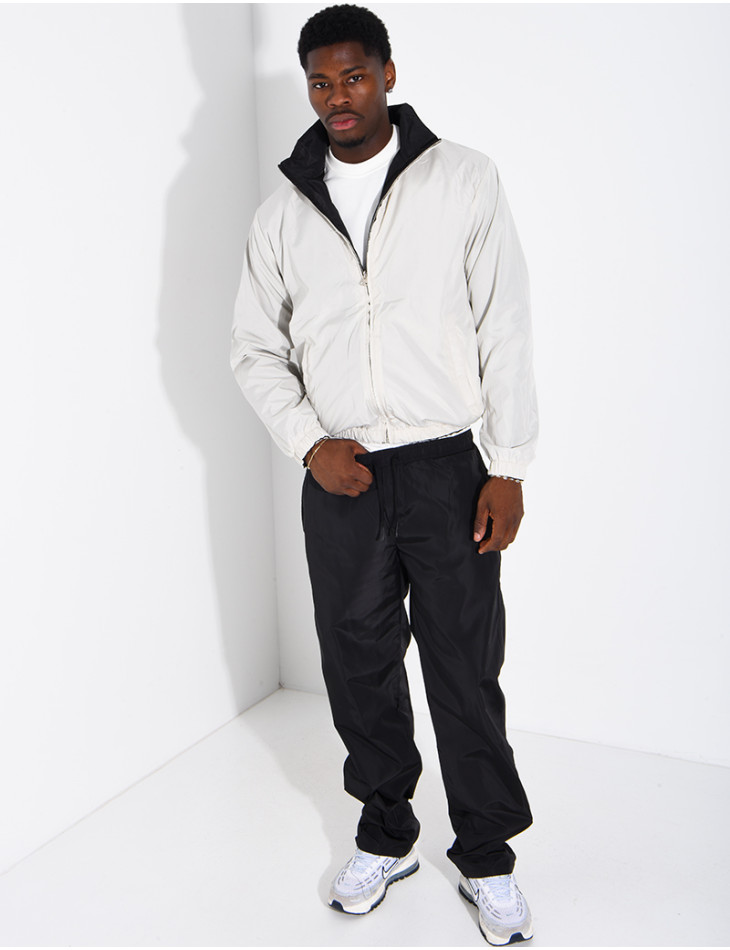 Ensemble en tissu imperméable pantalon et veste réversible