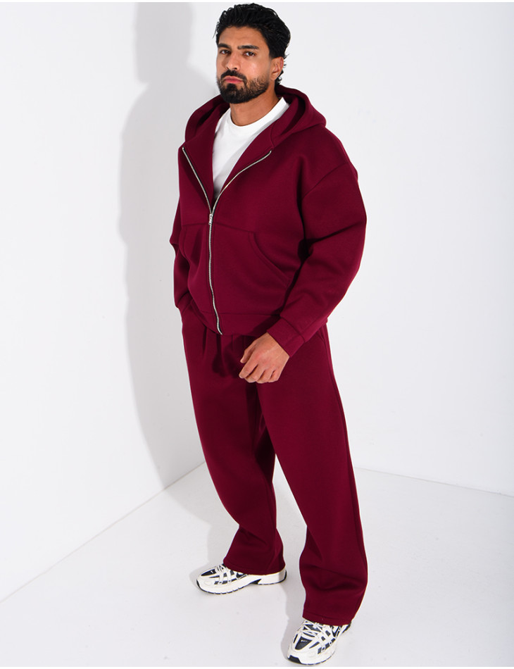 Ensemble pantalon et veste à capuche