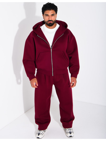 Ensemble pantalon et veste à capuche