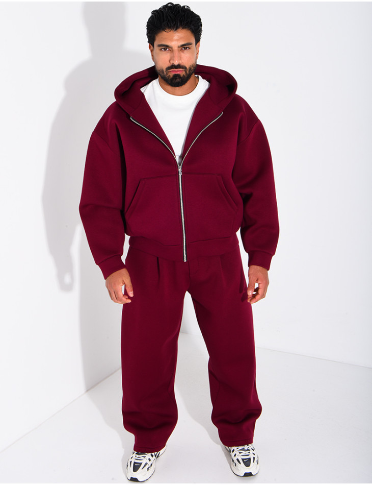 Ensemble pantalon et veste à capuche