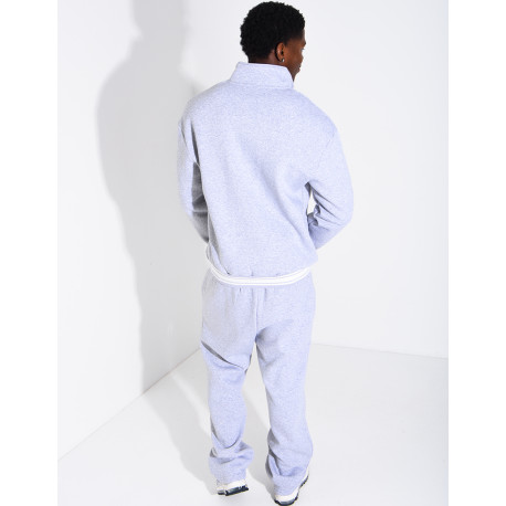 Ensemble jogging à liserés contrastants pantalon et veste