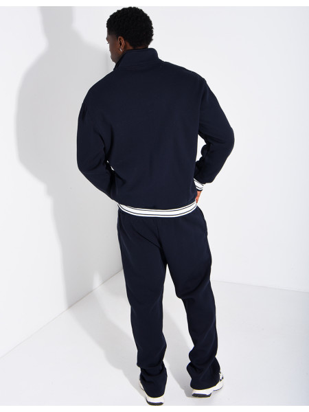 Ensemble jogging à liserés contrastants pantalon et veste