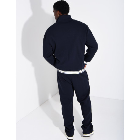 Ensemble jogging à liserés contrastants pantalon et veste