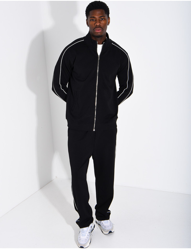 Gestreiftes Hosen- und Jackenset